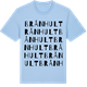 Blue Soul t-shirt med Brånhult ordlek t-shirt