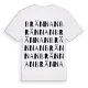 Brännan ordlek t-shirt