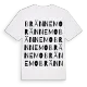 Brännemo ordlek t-shirt