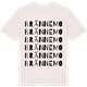 Vintage White t-shirt med Brännemo ordlek t-shirt