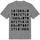Mid Heather Gray t-shirt med Brännsjötorpet ordlek t-shirt