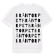 Bråntorpet ordlek t-shirt