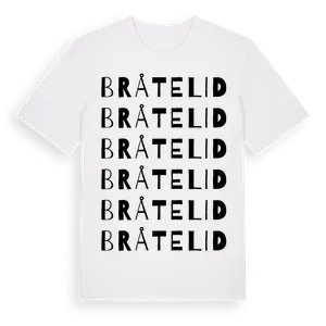 Bråtelid ordlek t-shirt – ekologisk bomull t-shirt från Pinshirt