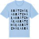 Blue Soul t-shirt med Bråtemåla ordlek t-shirt