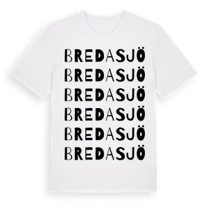 Bredasjö ordlek t-shirt – ekologisk bomull t-shirt från Pinshirt