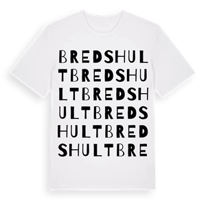 Bredshult ordlek t-shirt – ekologisk bomull t-shirt från Pinshirt