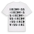 Bredvassa ordlek t-shirt