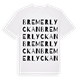 Bremerlyckan ordlek t-shirt