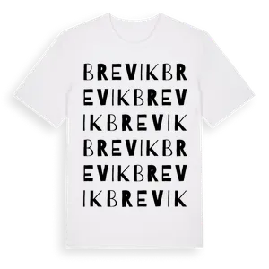 Brevik ordlek t-shirt – ekologisk bomull t-shirt från Pinshirt
