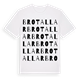 Bro tallar ordlek t-shirt
