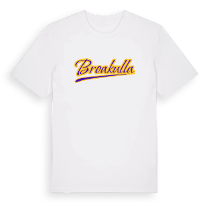 Broakulla baseball t-shirt – ekologisk bomull t-shirt från Pinshirt
