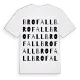 Brofall ordlek t-shirt