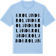 Blue Soul t-shirt med Brolund ordlek t-shirt