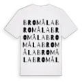 Bromåla ordlek t-shirt
