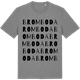 Mid Heather Gray t-shirt med Bromboda ordlek t-shirt