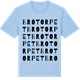 Blue Soul t-shirt med Brotorpet ordlek t-shirt