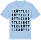 Blue Soul t-shirt med Bröttle ordlek t-shirt