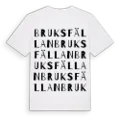 Bruksfällan ordlek t-shirt