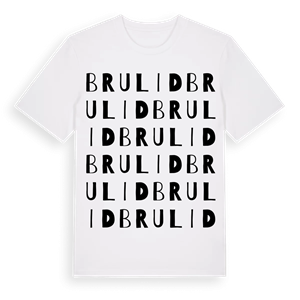 Brulid ordlek t-shirt – ekologisk bomull t-shirt från Pinshirt