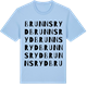 Blue Soul t-shirt med Brunnsryd ordlek t-shirt