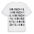 Brusemåla ordlek t-shirt