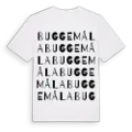Buggemåla ordlek t-shirt