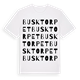 Busktorpet ordlek t-shirt