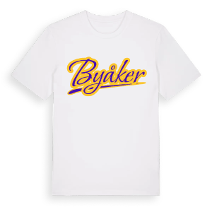 Byåker baseball t-shirt – ekologisk bomull t-shirt från Pinshirt