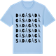Blue Soul t-shirt med Dagåsa ordlek t-shirt