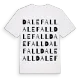 Dalefall ordlek t-shirt
