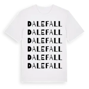 Dalefall ordlek t-shirt – ekologisk bomull t-shirt från Pinshirt