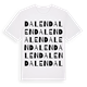 Dalen ordlek t-shirt
