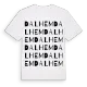 Dalhem ordlek t-shirt