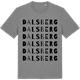 Mid Heather Gray t-shirt med Dalsberg ordlek t-shirt