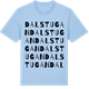Blue Soul t-shirt med Dalstugan ordlek t-shirt
