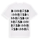 Dammnäs ordlek t-shirt