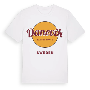 Danevik cirkel t-shirt – ekologisk bomull t-shirt från Pinshirt