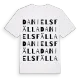 Daniels fälla ordlek t-shirt