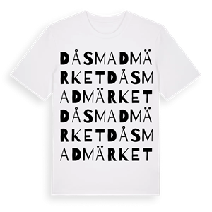 Dåsmadmärket ordlek t-shirt – ekologisk bomull t-shirt från Pinshirt