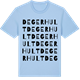 Blue Soul t-shirt med Degerhult ordlek t-shirt