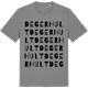 Mid Heather Gray t-shirt med Degerhult ordlek t-shirt