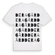 Deragård ordlek t-shirt