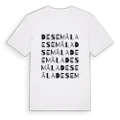 Desemåla ordlek t-shirt
