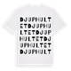 Djuphultet ordlek t-shirt