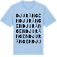 Blue Soul t-shirt med Djurängen ordlek t-shirt
