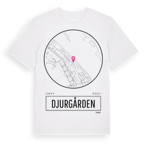 Djurgården t-shirt – ekologisk bomull t-shirt från Pinshirt