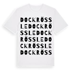 Dockrössle ordlek t-shirt – ekologisk bomull t-shirt från Pinshirt