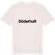 Vintage White t-shirt med Döderhult fetstil t-shirt