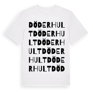 Döderhult ordlek t-shirt – ekologisk bomull t-shirt från Pinshirt