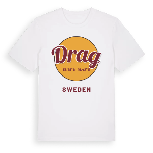 Drag cirkel t-shirt – ekologisk bomull t-shirt från Pinshirt